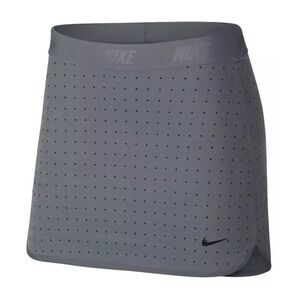 Girls Nike Golf Flex Print Athletic Skort‎ Pure Platinum 894171 CLEAN Large